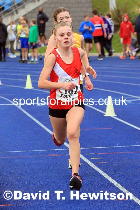 GGirls under-15s 2022 Northern Road Relays, SportsCity, Manchester. Photo: David T. Hewitson/Sports for All Pics